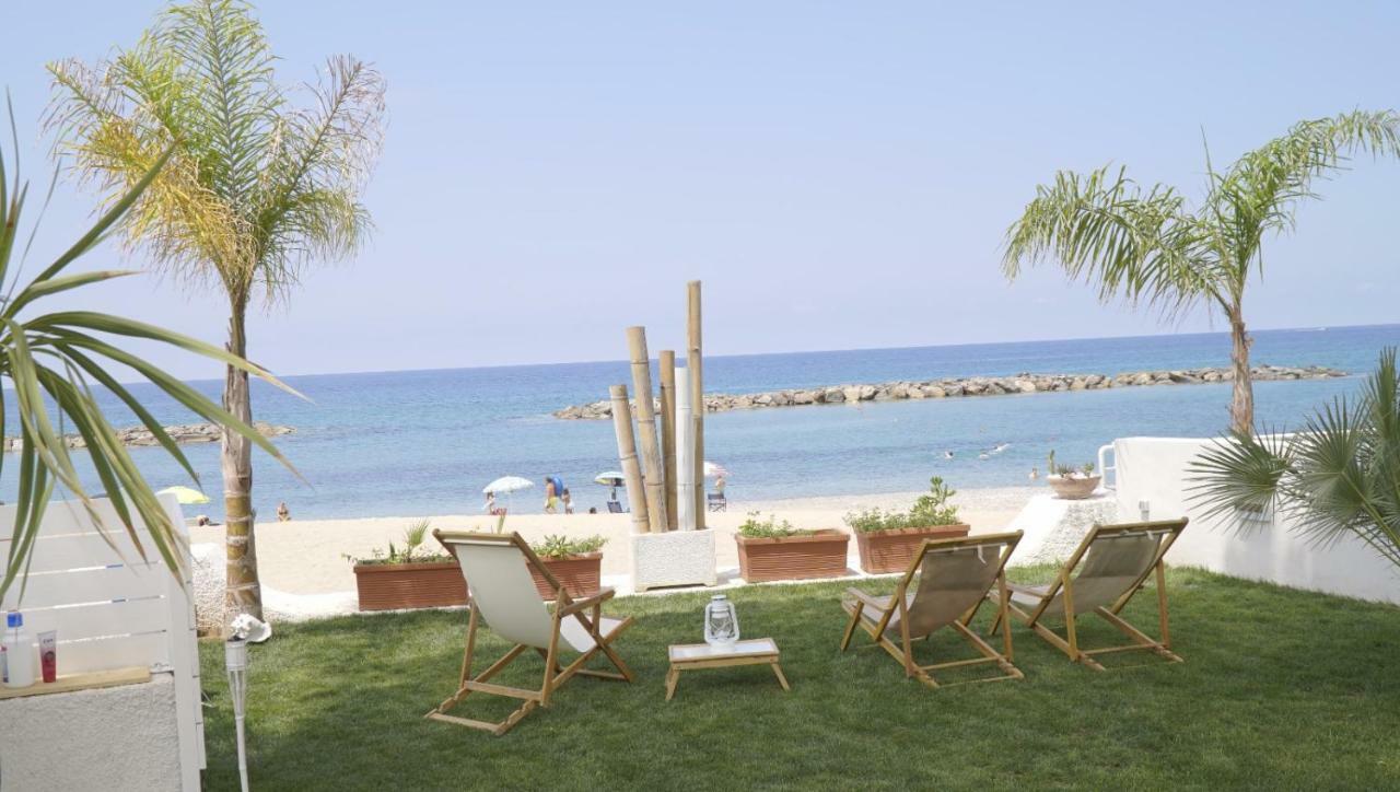 Villa A Diamante Sulla Spiaggia 벨베데레마리티모 외부 사진
