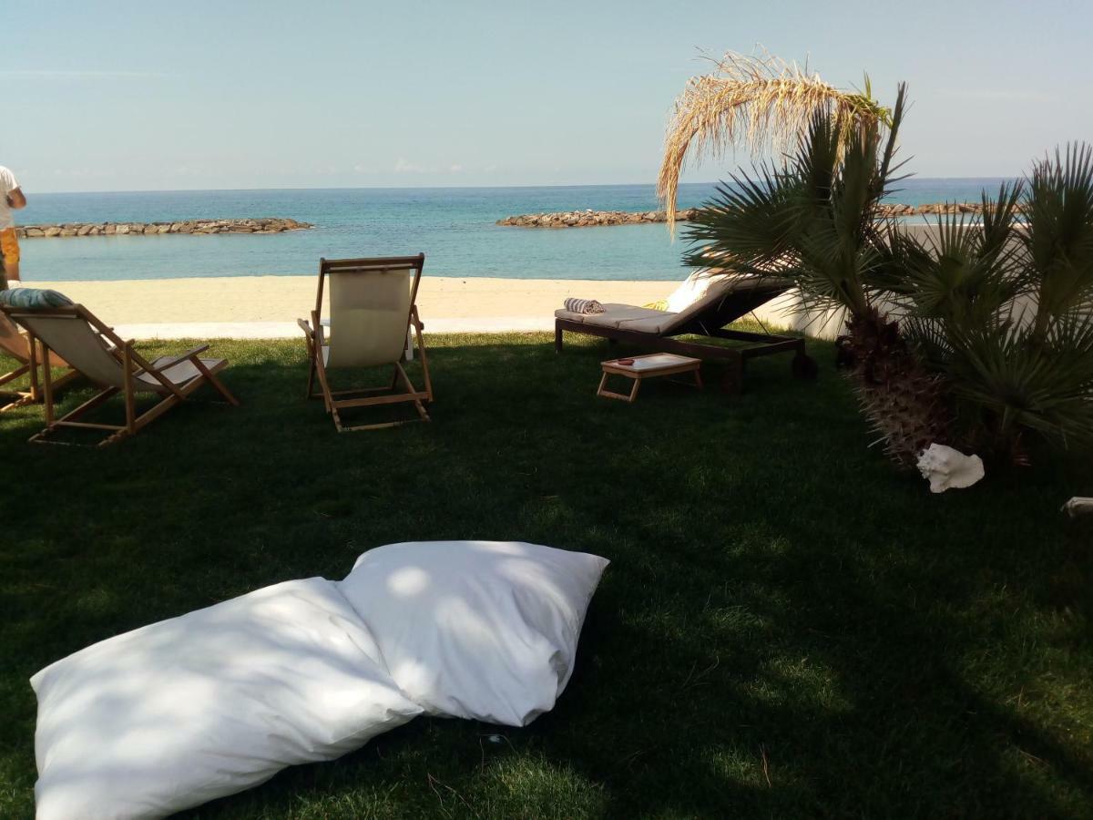 Villa A Diamante Sulla Spiaggia 벨베데레마리티모 외부 사진