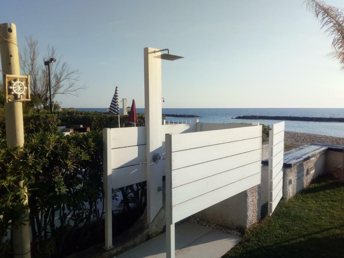 Villa A Diamante Sulla Spiaggia 벨베데레마리티모 외부 사진