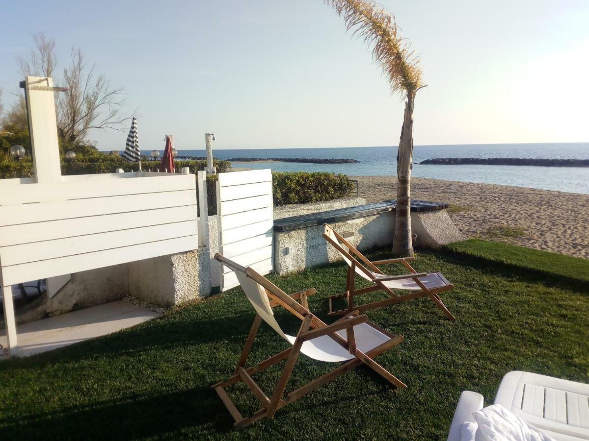 Villa A Diamante Sulla Spiaggia 벨베데레마리티모 외부 사진